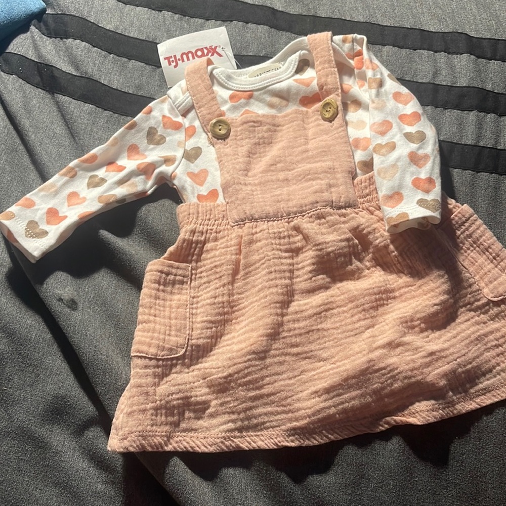 Brand new dress and under shirt